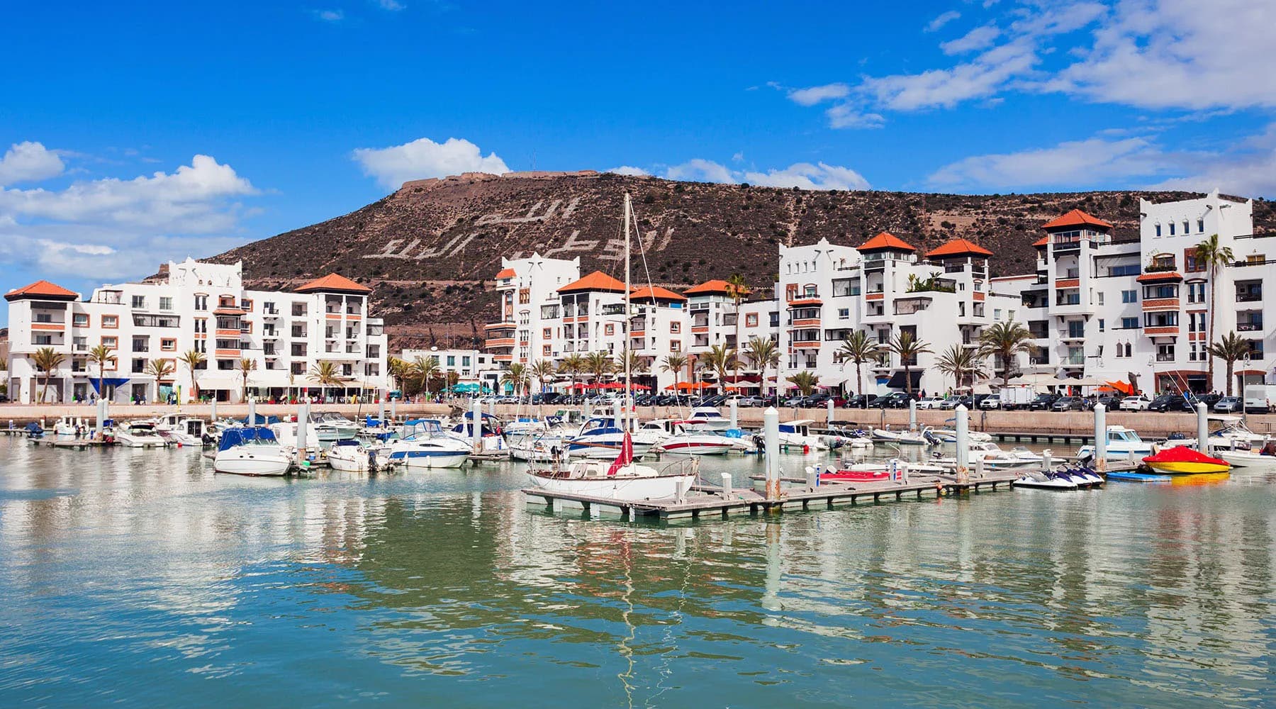 Agadir city and Atlantic coast