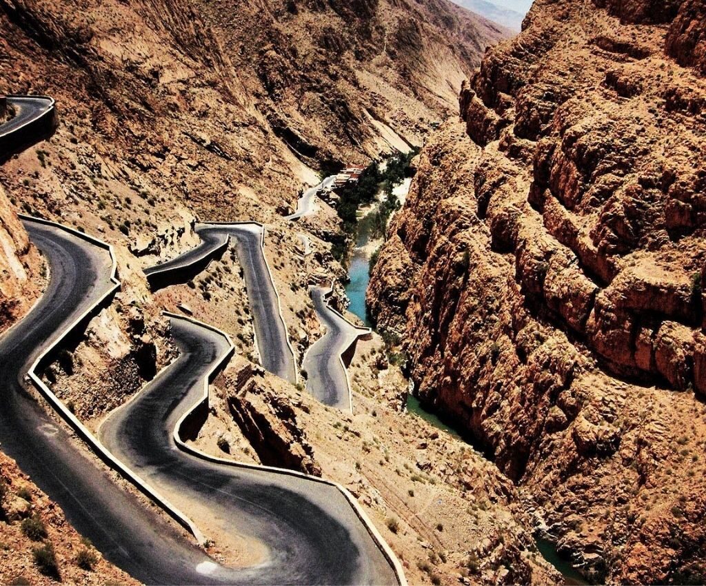 Dades Valley Zig Zag Road