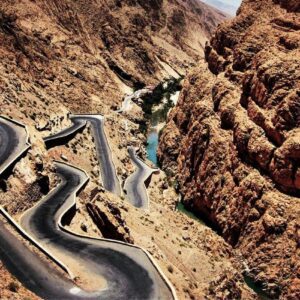 Dades Valley Zig Zag Road